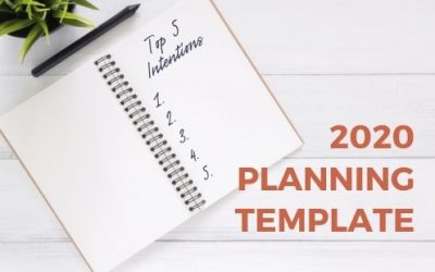 Here's my Downloadable 2020 Planning Template